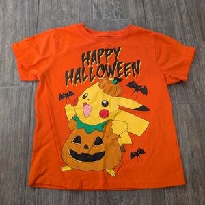Pokemon Pikachu Halloween T-Shirt - Orange